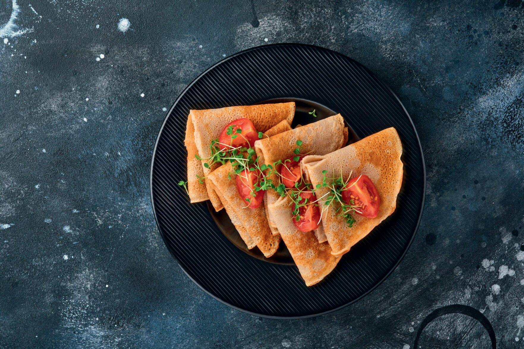 EARTHY BUCKWHEAT CREPES